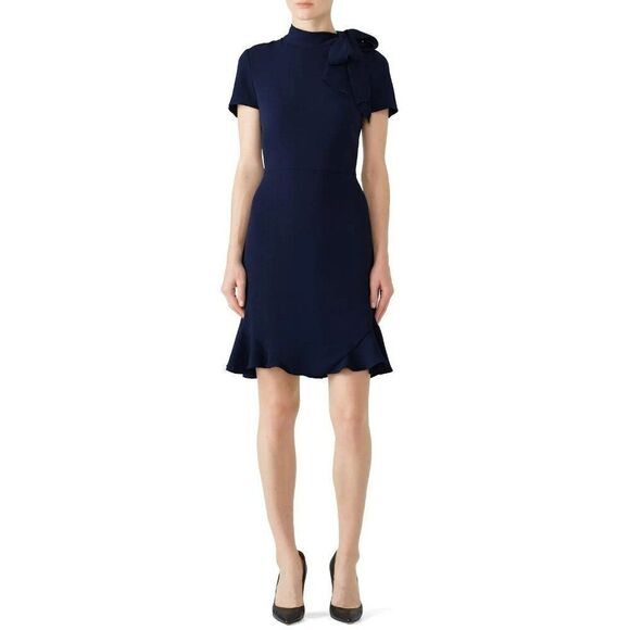Shoshanna Bocher Dress Navy US 6 - Picture 1 of 13